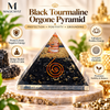Black Tourmaline Pyramid – Protection, Grounding & Negative Energy Cleansing Crystal