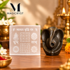 Combo- Pyrite Ganpati with Vyapar Vriddhi Yantra