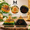 Combo -Attract Wealth & Shield Your Energy — Money Magnet & Black Tourmaline Pyramid Combo