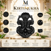 Kirtimukha Black Tourmaline Protection Kavach – Powerful Protection & Negative Energy Shield