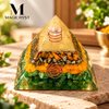 Money Magnet Pyramid – Wealth & Prosperity Crystal Pyramid | Abundance & Vaastu Decor