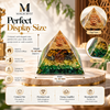Money Magnet Pyramid – Wealth & Prosperity Crystal Pyramid | Abundance & Vaastu Decor