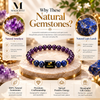 Aquarius Zodiac Crystal Bracelet
