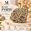 Pyrite Raw Cluster – Natural Pyrite Crystal for Wealth, Prosperity & Abundance