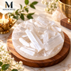 Raw Selenite Plate – Natural Selenite Crystal Charging & Cleansing Plate for Crystals