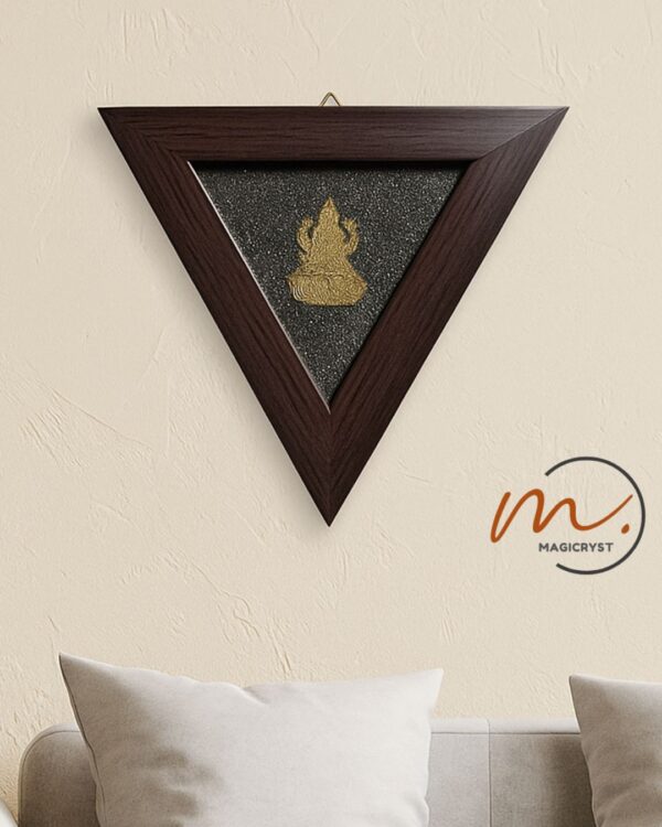 Laxmi Mata Pyrite Dust Frame