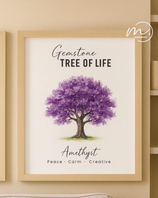 Amethyst Tree of Life Frame – Beauty with Purpose