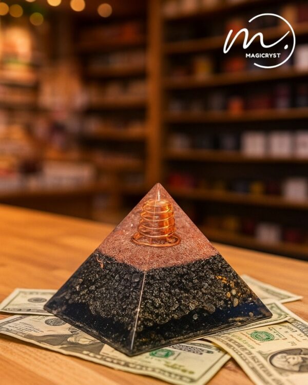 Pyrite Money Magnet Pyramid