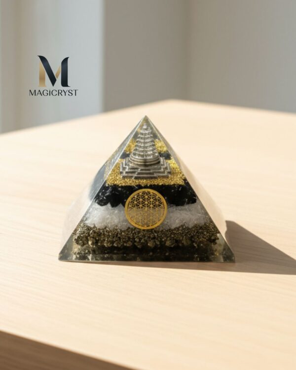 Richie Rich Laxmi Pyramid – Self-Charging Wealth & Prosperity Magnet